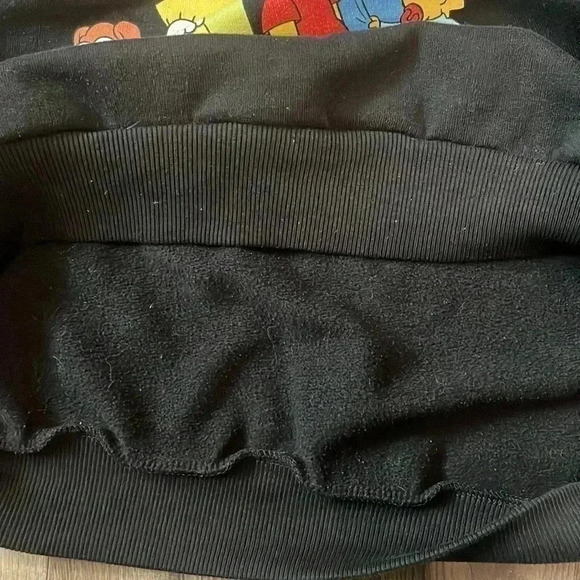 ❤️2/$50❤️Zara The Simpsons Women Black Sweater-  XL- Portugal-EUC - Picture 4 of 7
